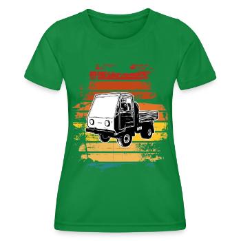 Multicar M25 Multicar Nouveaux camions Multricar - T-shirt sport Femme - vert - Devant - AI Model Female 172 dark (172cm)