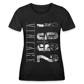 Vintage 1992 Special Edition Geburtsjahr 1992 - Frauen Funktions-T-Shirt - Schwarz - Vorne - AI Model Female 172 light (172cm)