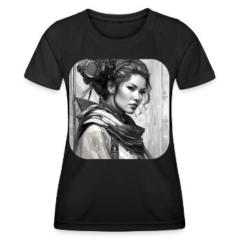 Cool Fantasy Girl - Women's Functional T-Shirt - black - Front - AI Model Female 172 light (172cm)