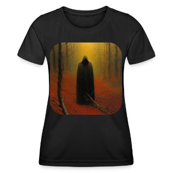 Sinister Demon - Women's Functional T-Shirt - black - Front - AI Model Female 172 light (172cm)