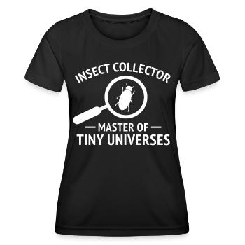Insektensammler Entomologie Entomologe Käferliebhaber - Frauen Funktions-T-Shirt - Schwarz - Vorne - AI Model Female 172 light (172cm)