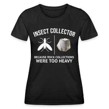 Insektensammler Entomologie Entomologe Käferliebhaber - Frauen Funktions-T-Shirt - Schwarz - Vorne - AI Model Female 172 light (172cm)