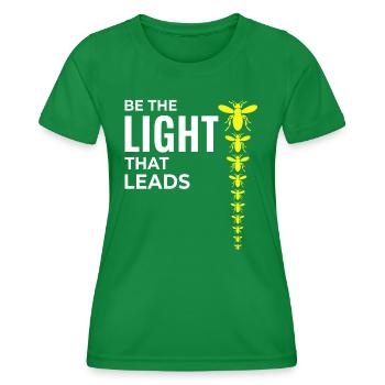 Lucioles Firefly Lightning Bug Insect Collector - T-shirt sport Femme - vert - Devant - AI Model Female 172 dark (172cm)