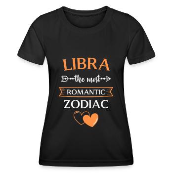 Sternzeichen Astrologie Aberglaube Sterne - Frauen Funktions-T-Shirt - Schwarz - Vorne - AI Model Female 172 light (172cm)