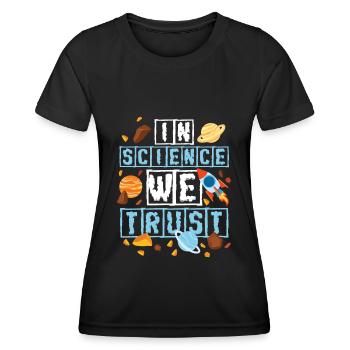 Navette spatiale Spaceuit SpaceShip Rocket - T-shirt sport Femme - noir - Devant - AI Model Female 172 light (172cm)