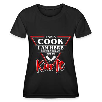 Chef Profession Culinary Art - Women's Functional T-Shirt - black - Front - AI Model Female 172 light (172cm)
