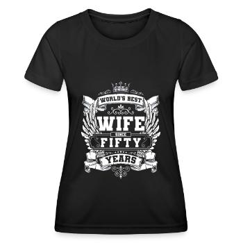 Celebrate Drink beer - Women's Functional T-Shirt - black - Front - AI Model Female 172 light (172cm)