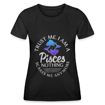 Tierkreiszeichen Wasser Eigenschaften - Frauen Funktions-T-Shirt - Schwarz - Vorne - AI Model Female 172 light (172cm)