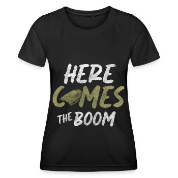 Military Weapons - Women's Functional T-Shirt - black - Front - AI Model Female 172 light (172cm)