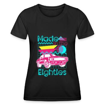 Neon Cool Costume Neon Signs - Women's Functional T-Shirt - black - Front - AI Model Female 172 light (172cm)