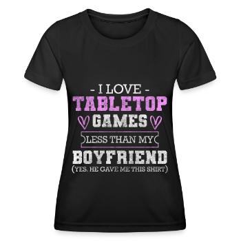 Spiel Nerd Rollenspiel Strategie - Frauen Funktions-T-Shirt - Schwarz - Vorne - AI Model Female 172 light (172cm)