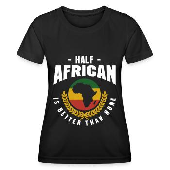Wildnis Abenteuer Serengeti - Frauen Funktions-T-Shirt - Schwarz - Vorne - AI Model Female 172 light (172cm)