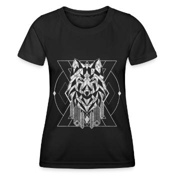 Runes Mythology Warrior Element - Women's Functional T-Shirt - black - Front - AI Model Female 172 light (172cm)