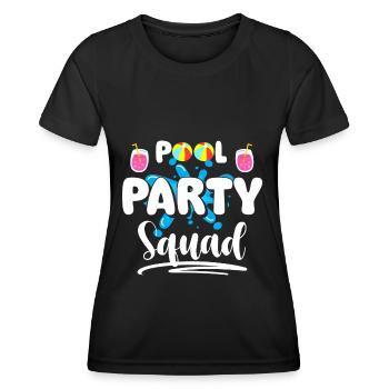 Party Party Monster Summer - T-shirt sport Femme - noir - Devant - AI Model Female 172 light (172cm)