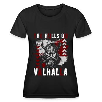 Style Polka Rouge - T-shirt sport Femme - noir - Devant - AI Model Female 172 light (172cm)