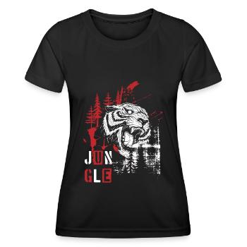Trash Polka Trash Cool Polkatrash - T-shirt sport Femme - noir - Devant - AI Model Female 172 light (172cm)