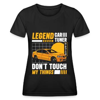 Tuner Performance Screwdriver Workshop - Women's Functional T-Shirt - black - Front - AI Model Female 172 light (172cm)