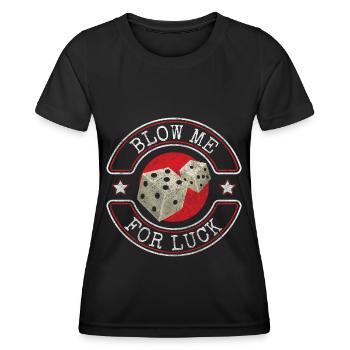 Players All In - Women's Functional T-Shirt - black - Front - AI Model Female 172 light (172cm)