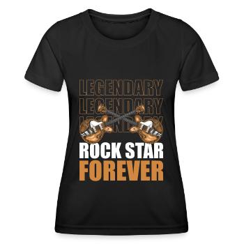 Music Band Concert - Women's Functional T-Shirt - black - Front - AI Model Female 172 light (172cm)