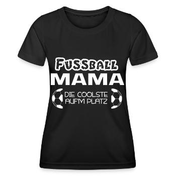 Soccer Mom The Coolest On The Pitch - Women's Functional T-Shirt - black - Front - AI Model Female 172 light (172cm)