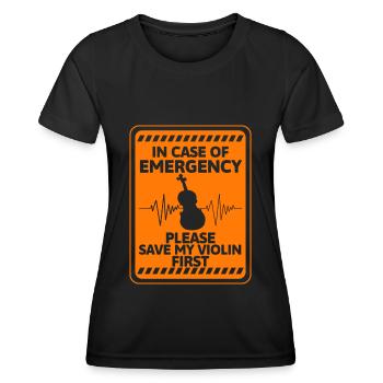Musik Orchester Musikverein - Frauen Funktions-T-Shirt - Schwarz - Vorne - AI Model Female 172 light (172cm)