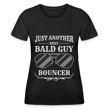 Fête de la profession du service de sécurité - T-shirt sport Femme - noir - Devant - AI Model Female 172 light (172cm)