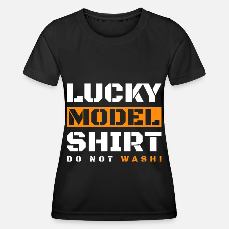 Model Ship Captain Anchor - Women's Functional T-Shirt - black