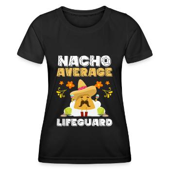 Lifeguard Swimming Instructor - Women's Functional T-Shirt - black - Front - AI Model Female 172 light (172cm)