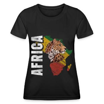 Culture Animal Welfare - Women's Functional T-Shirt - black - Front - AI Model Female 172 light (172cm)