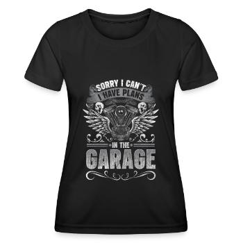 Tuner Motorsport Motor Sports Car - Women's Functional T-Shirt - black - Front - AI Model Female 172 light (172cm)