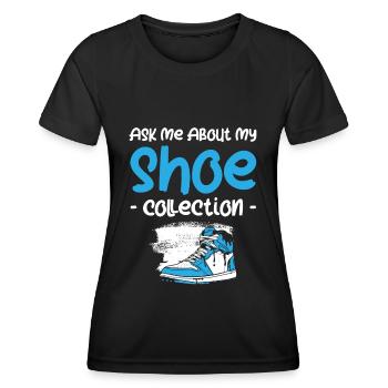 Shoes - Women's Functional T-Shirt - black - Front - AI Model Female 172 light (172cm)