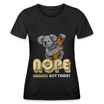 Koalabären Outback Bär - Frauen Funktions-T-Shirt - Schwarz - Vorne - AI Model Female 172 light (172cm)