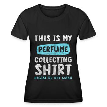 Perfume Beauty Body Care Scent - Women's Functional T-Shirt - black - Front - AI Model Female 172 light (172cm)
