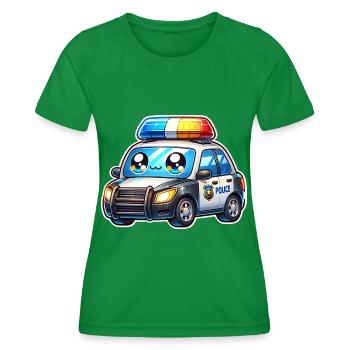 Police - Women's Functional T-Shirt - kelly green - Front - AI Model Female 172 dark (172cm)