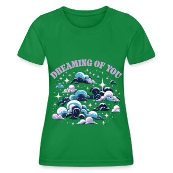 Paroles Mélomanes Auteurs-compositeurs Festival de musique - T-shirt sport Femme - vert - Devant - AI Model Female 172 dark (172cm)