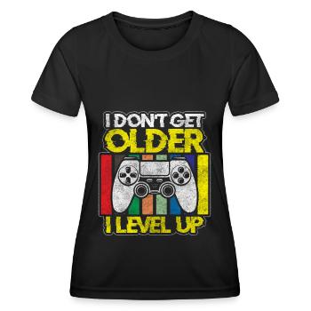 Gamer Videospiel Konsole - Frauen Funktions-T-Shirt - Schwarz - Vorne - AI Model Female 172 light (172cm)