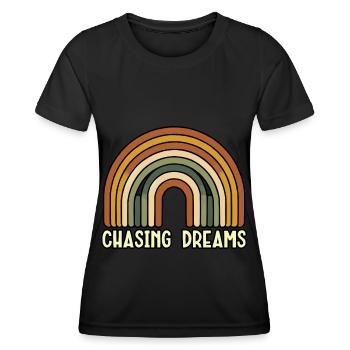 Paroles Mélomanes Auteurs-compositeurs Festival de musique - T-shirt sport Femme - noir - Devant - AI Model Female 172 light (172cm)