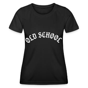 Old School - Women's Functional T-Shirt - black - Front - AI Model Female 172 light (172cm)