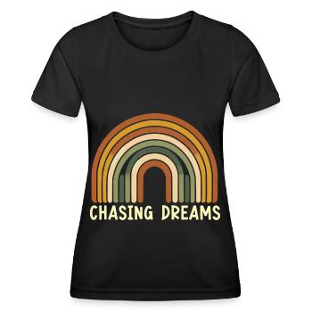 Paroles Mélomanes Auteurs-compositeurs Festival de musique - T-shirt sport Femme - noir - Devant - AI Model Female 172 light (172cm)