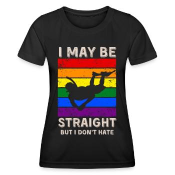 Schnorcheln LGBT-Rechte - Frauen Funktions-T-Shirt - Schwarz - Vorne - AI Model Female 172 light (172cm)