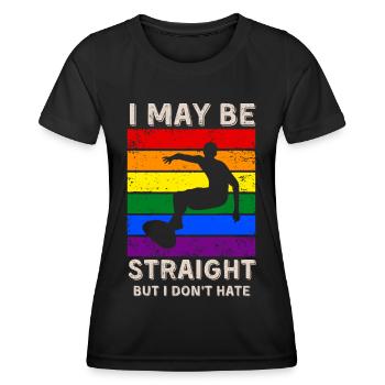 Surfing LGBT Rights - Women's Functional T-Shirt - black - Front - AI Model Female 172 light (172cm)