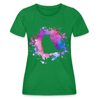 Ragdoll Katzenliebhaber - Frauen Funktions-T-Shirt - Kelly Green - Vorne - AI Model Female 172 dark (172cm)