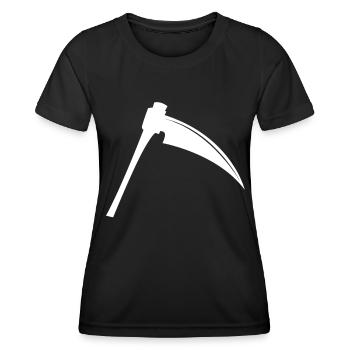 Sense - Frauen Funktions-T-Shirt - Schwarz - Vorne - AI Model Female 172 light (172cm)
