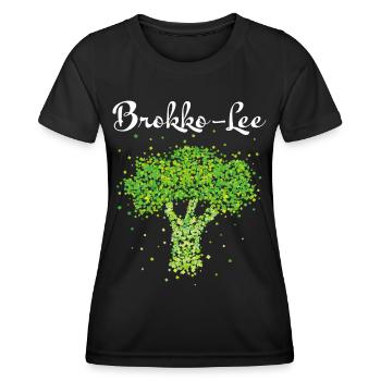 Brocoli Costume Remplacement Carnaval Cadeau Carnaval - T-shirt sport Femme - noir - Devant - AI Model Female 172 light (172cm)