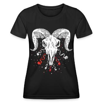 Cologne Cologne Confetti Goat Soccer Rut Wiess - T-shirt sport Femme - noir - Devant - AI Model Female 172 light (172cm)