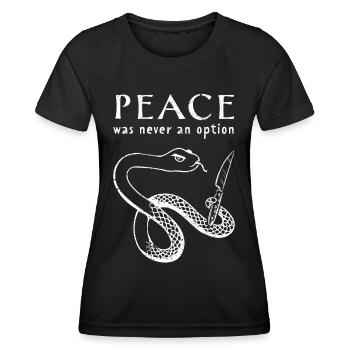 Serpent, Serpent, Reptile, Animal De Compagnie, Python, Serpent - T-shirt sport Femme - noir - Devant - AI Model Female 172 light (172cm)