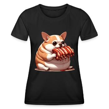 Chihuahua - Women's Functional T-Shirt - black - Front - AI Model Female 172 light (172cm)