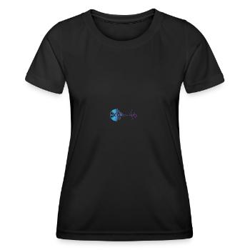 Techno Music DJ Discjokey - Women's Functional T-Shirt - black - Front - AI Model Female 172 light (172cm)