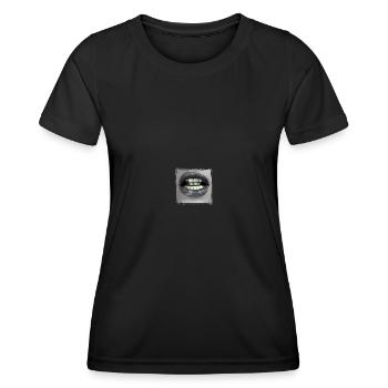 Techno Music Raver Electro Musik DJ Discjokey - Women's Functional T-Shirt - black - Front - AI Model Female 172 light (172cm)