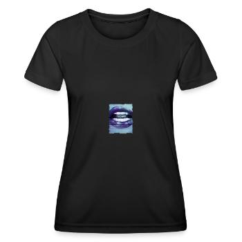 Techno Music Raver Electro Musik DJ Discjokey - Women's Functional T-Shirt - black - Front - AI Model Female 172 light (172cm)